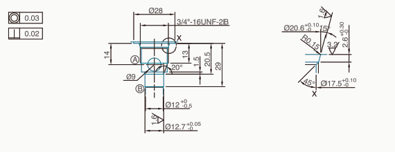 Van nâng thủy lực V2072