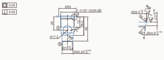 Van điện từ thủy lực v6074